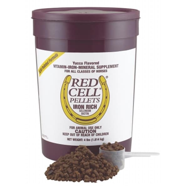 Big Bird Products Leather CPR Horse Health - Red Cell Pellets 4 Pound - 100506701 BI196350 - main